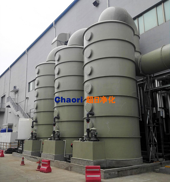 蘇州阿特斯氮氧化物凈化塔工程案例