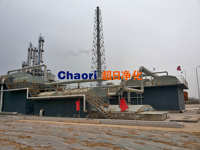 山東德潤化工惡臭廢氣處理工程案例