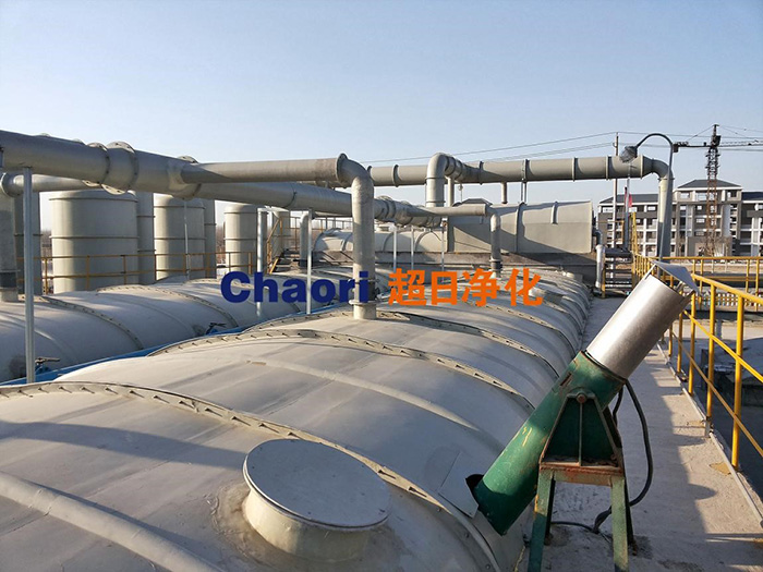 山東德潤化工惡臭廢氣處理工程案例