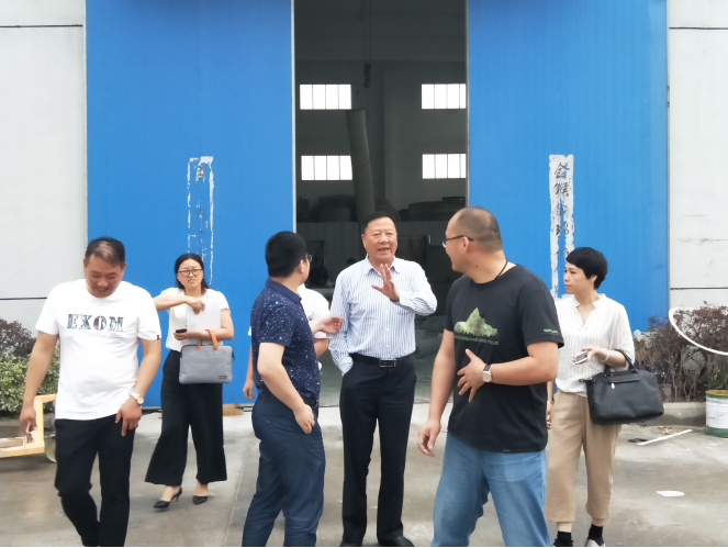 天津金茂集團領(lǐng)導(dǎo)蒞臨江蘇超日凈化